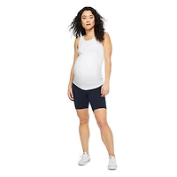 Paisley Sky Maternity Biker Short
