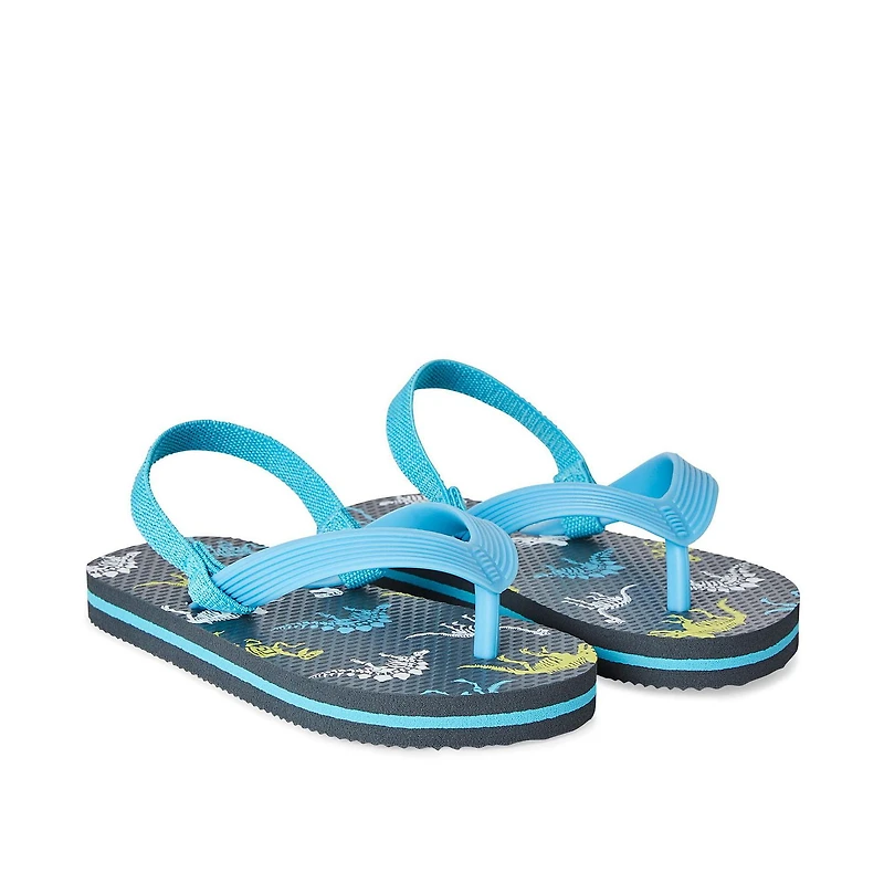 Tongs Dino George pour petits garçons