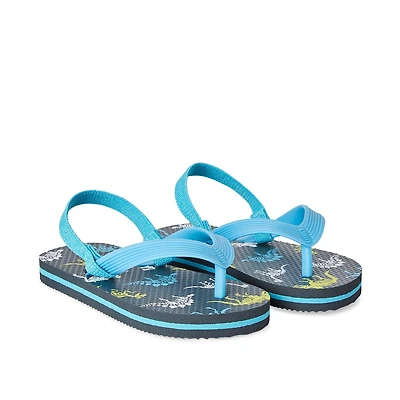 Tongs Dino George pour petits garçons