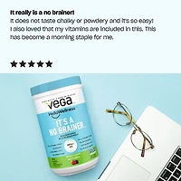 Vega Hello Wellness It's a No Brainer Poudre de protéine de framboise, petit pot (14 portions) 384 g