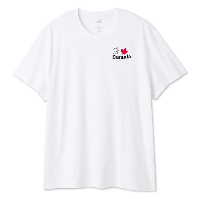 George Big Men's Canada Day T-Shirt