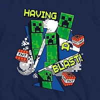 T-shirt Minecraft Creeper Blast pour garçon