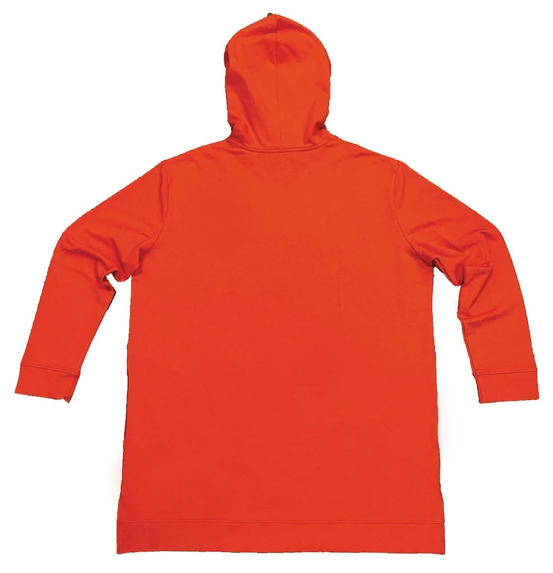 Sweat à capuche tunique Coke grande taille pour femme