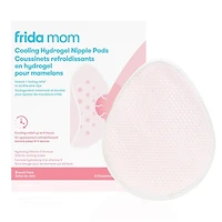Frida Mom - Coussinets d'allaitement, coussinets rafraîchissants en hydrogel pour hydrater et apaiser les mamelons douloureux, essentiels pour l'allaitement, lot de 8 8 comptes