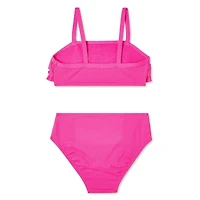 George Baby Girls' Ruffle Bikini 2-Piece Set