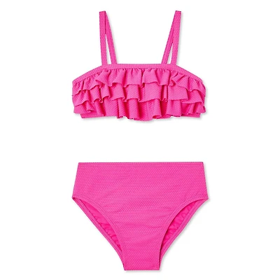 George Baby Girls' Ruffle Bikini 2-Piece Set