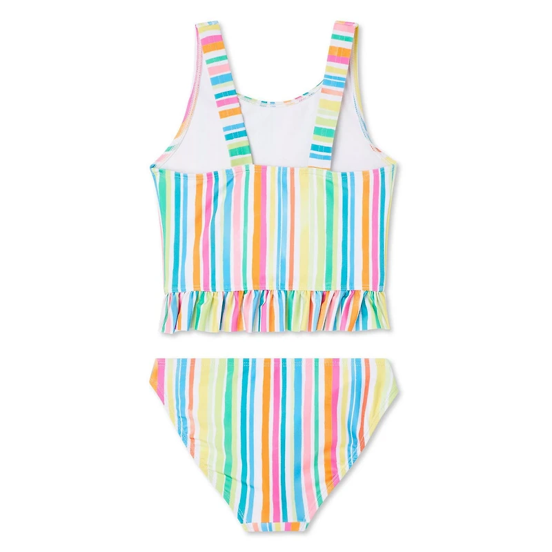 George Girls' Ruffle Tankini 2-Piece Set