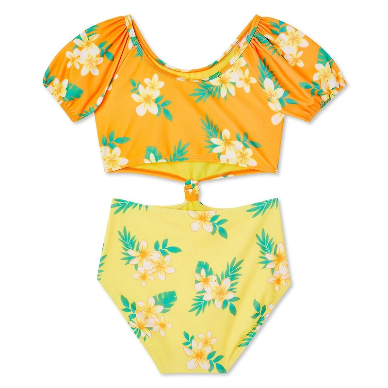 Maillot de bain avec motif ajouré George pour filles