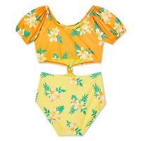 Maillot de bain avec motif ajouré George pour filles
