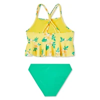 George Girls' Ruffle Bikini 2-Piece Set