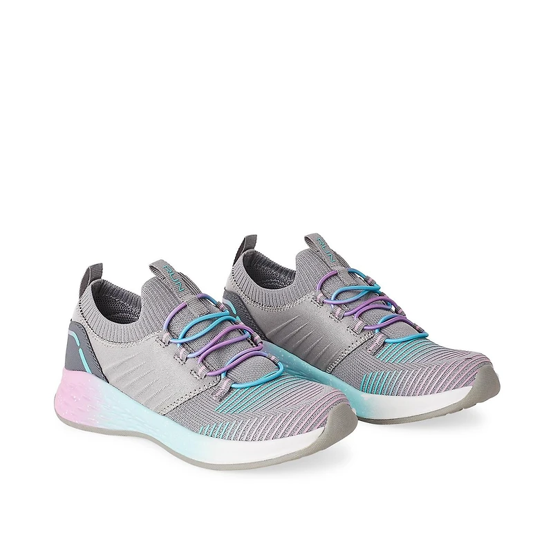 Athletic Works Girls' Lennox Sneakers, Sizes 13-6