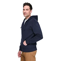 Haut à capuchon zippé sur la longueur George pour hommes