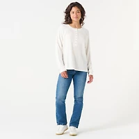 DV SNAP FRONT HENLEY
