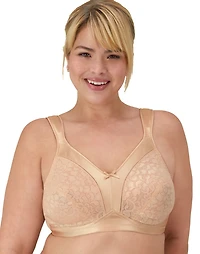 Playtex 18 Heures Soutien-gorge sans armature à bonnets de dentelle Taille C38 - 42DDD