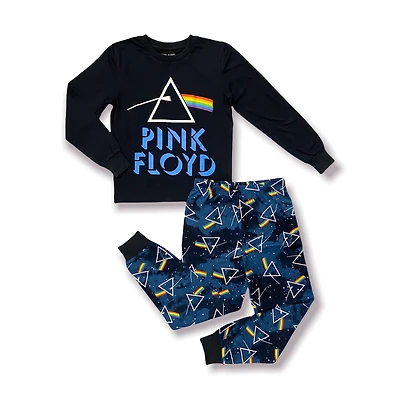 Pink Floyd Boy's 2-Piece Long Sleeve Pajama Set
