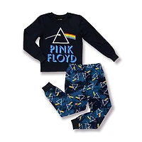 Pink Floyd Boy's 2-Piece Long Sleeve Pajama Set