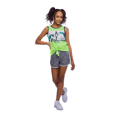 Débardeur à nouer sur le devant pour planche de surf Justice pour filles