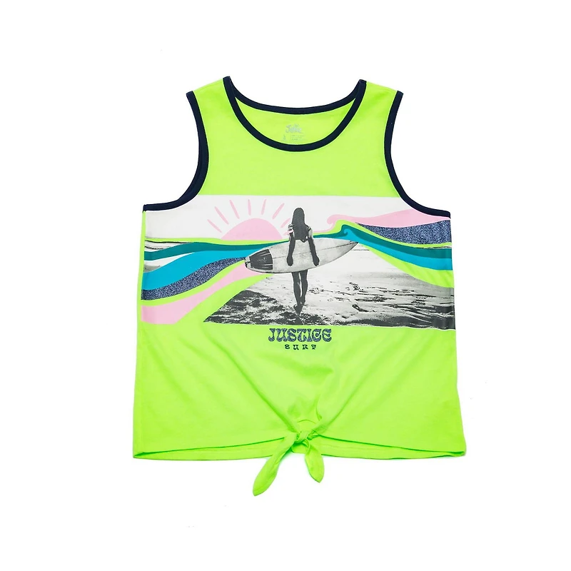 Débardeur à nouer sur le devant pour planche de surf Justice pour filles