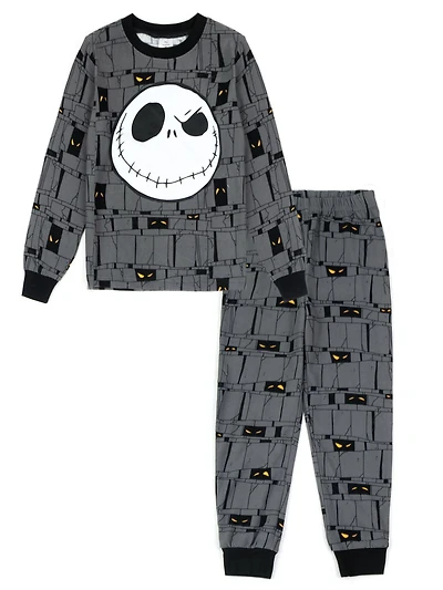 The Nightmare Before Christmas two-piece pijama set for boys
