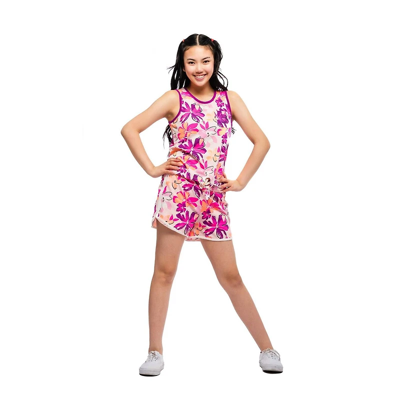 Débardeur Justice Tropical à nouer sur le devant pour fille