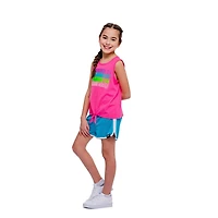 Débardeur à nouer sur le devant Justice Plus que suffisant pour filles