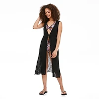 Time and Tru Women's Duster Cover-Up