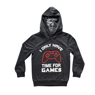Boys Hoodie Hero Games Only Long Sleeve Hoodie