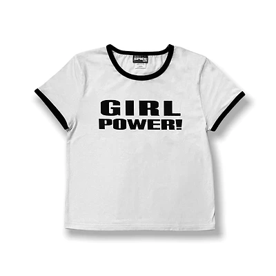 Spice Girls T-shirt écourté à manche courte pour femme