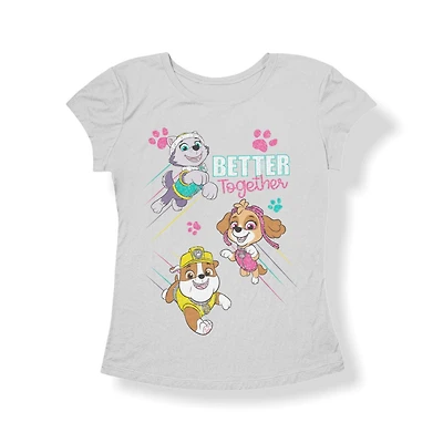 Paw Patrol Toddler Girl's short sleeve T-Shirt
