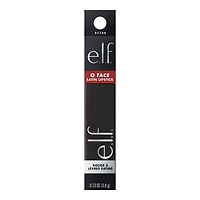 e.l.f. Cosmetics O Face Satin Lipstick, Richly Pigmented, 3.8 g