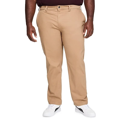 George Big Men's Slim Straight Chino Pant