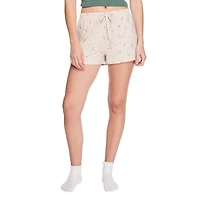No Boundaries Women's Peached Pajama Short