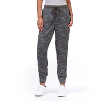 Jordache Women's Rib Waistband Jogger