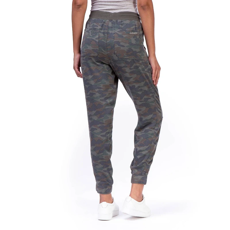 Jordache Women's Rib Waistband Jogger