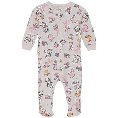 Disney Marie Baby Girls' Sleeper 1-piece