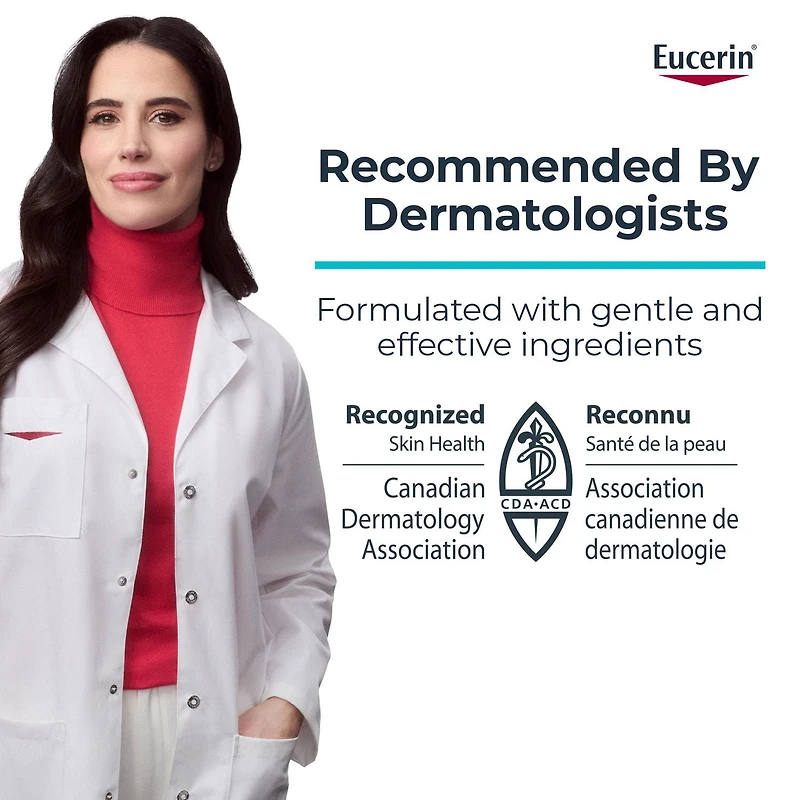 Nettoyant quotidien Eucerin COMPLETE REPAIR pour le visage et le corps, Sans Parfum