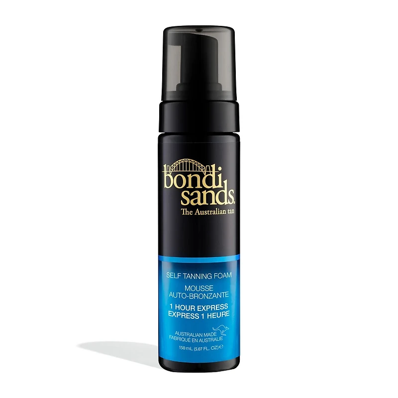 Bondi Sands Mousse Autobronzante Express 1 Heure, Sans Parfum, 150 mL 150mL