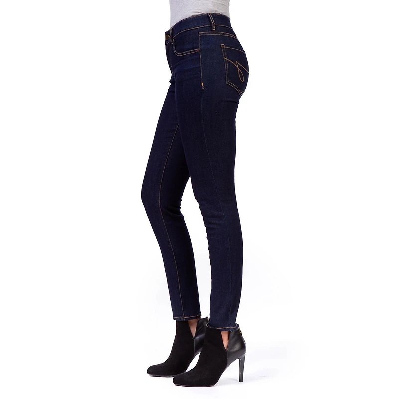 Jean skinny taille mi-haute Jordache pour femmes