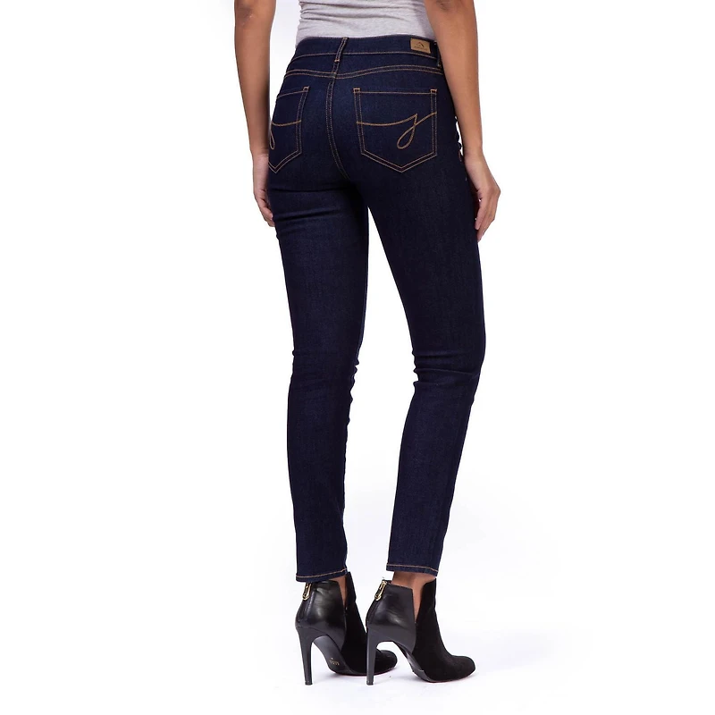 Jean skinny taille mi-haute Jordache pour femmes