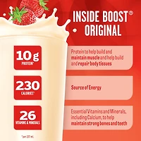 BOOST Original Meal Replacement Drink – Strawberry, 6 x 237 ml, 6 x 237 ML
