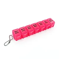 Equate Detachable Pill & Vitamin Planner, 7 detachable compartments