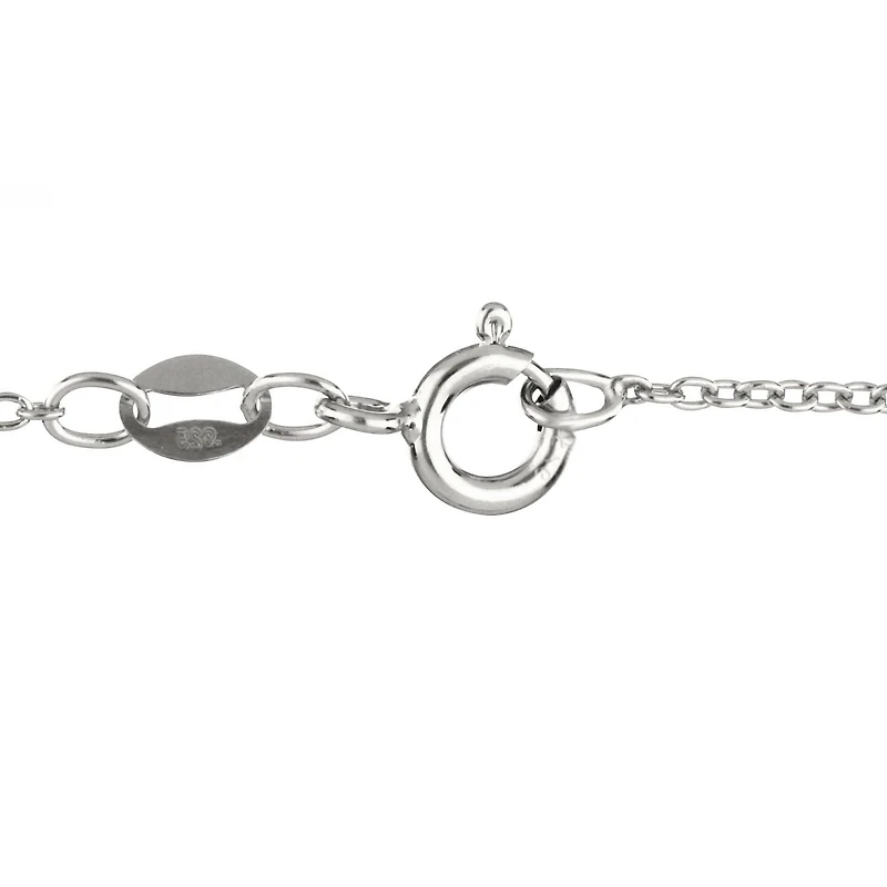 Quintessential Sterling Silver Heart Engraved Locket Necklace