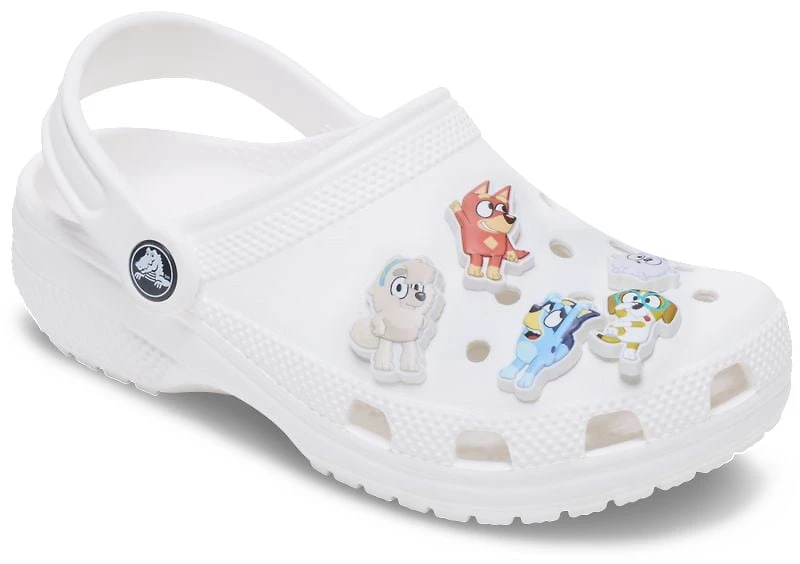 Ensemble de 5breloques Crocs Bluey