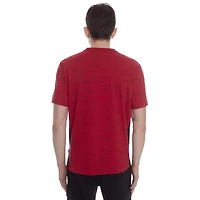 Tee-shirt Henley manches courtes Dark Black