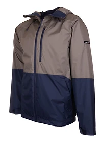 Swiss Tech Mens Hooded Waterproof Rain Jacket