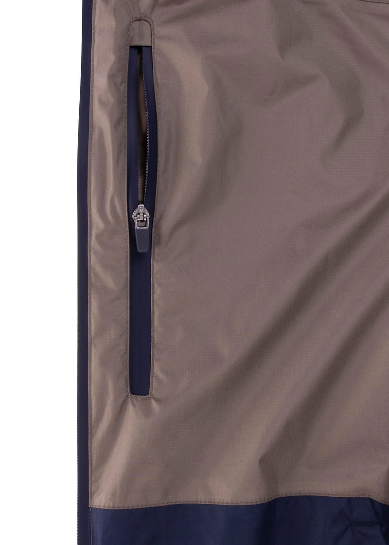 Manteau de pluie hydrofuge avec capuchon Swiss Tech pour hommes
