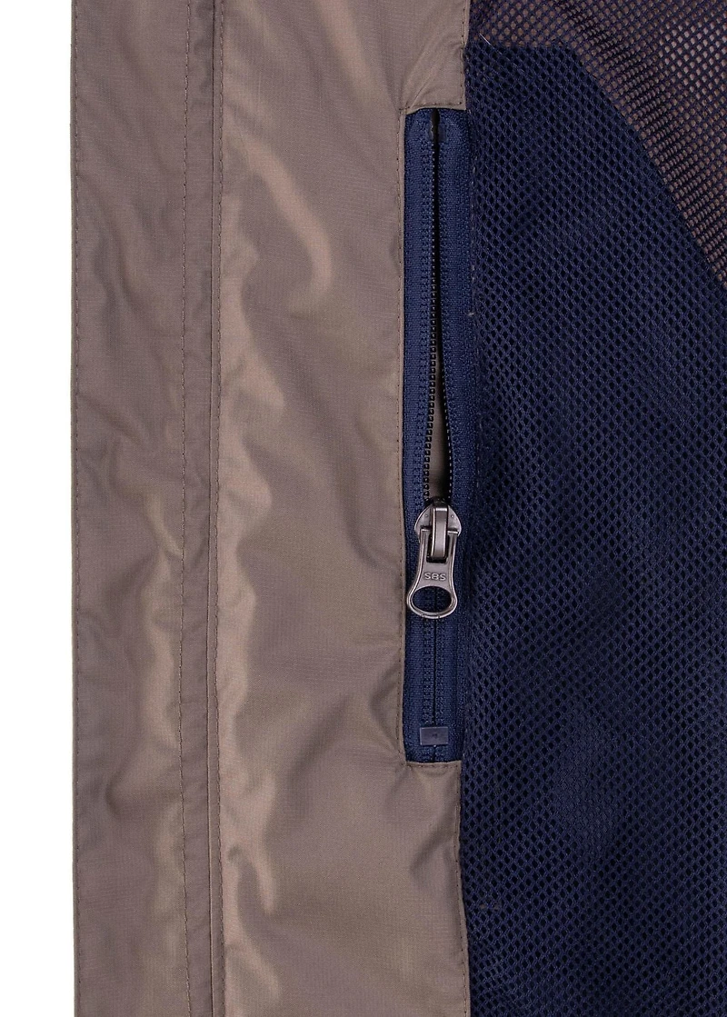 Manteau de pluie hydrofuge avec capuchon Swiss Tech pour hommes