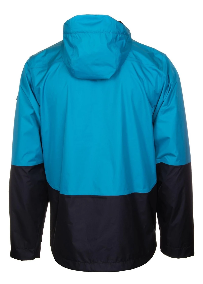 Manteau de pluie hydrofuge avec capuchon Swiss Tech pour hommes