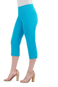 B Label Pull On Ponte Knit Capri