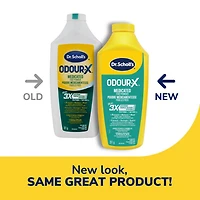 Dr. Scholl's Odour-X Medicated Foot Powder, Unscented, 311 g, 1 bottle